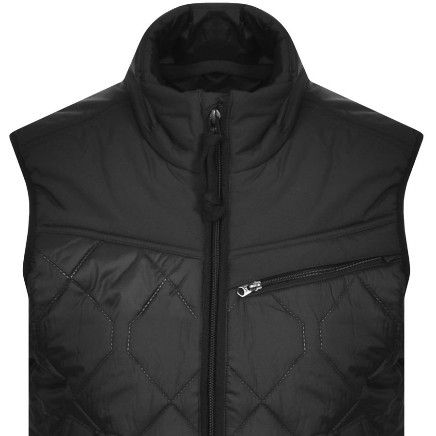 Alternative Image for ProductG Star Raw Attac Quilted Gilet Black2